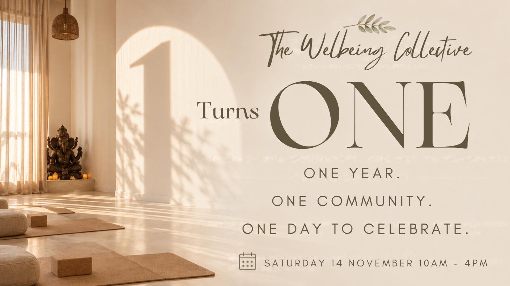 ONE Birthday Celebration | The Wellbeing Collective Turns ONE!