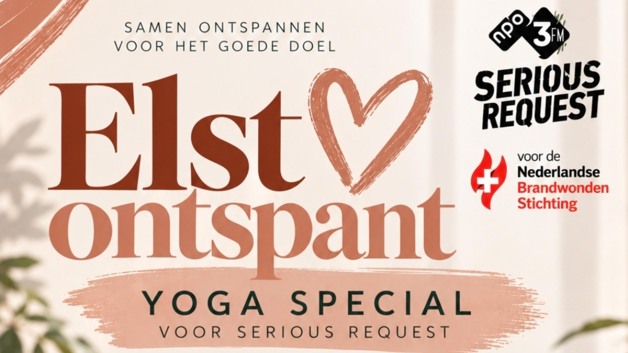 ELST ONTSPANT – Yoga voor het goede doel ( Serious Request)