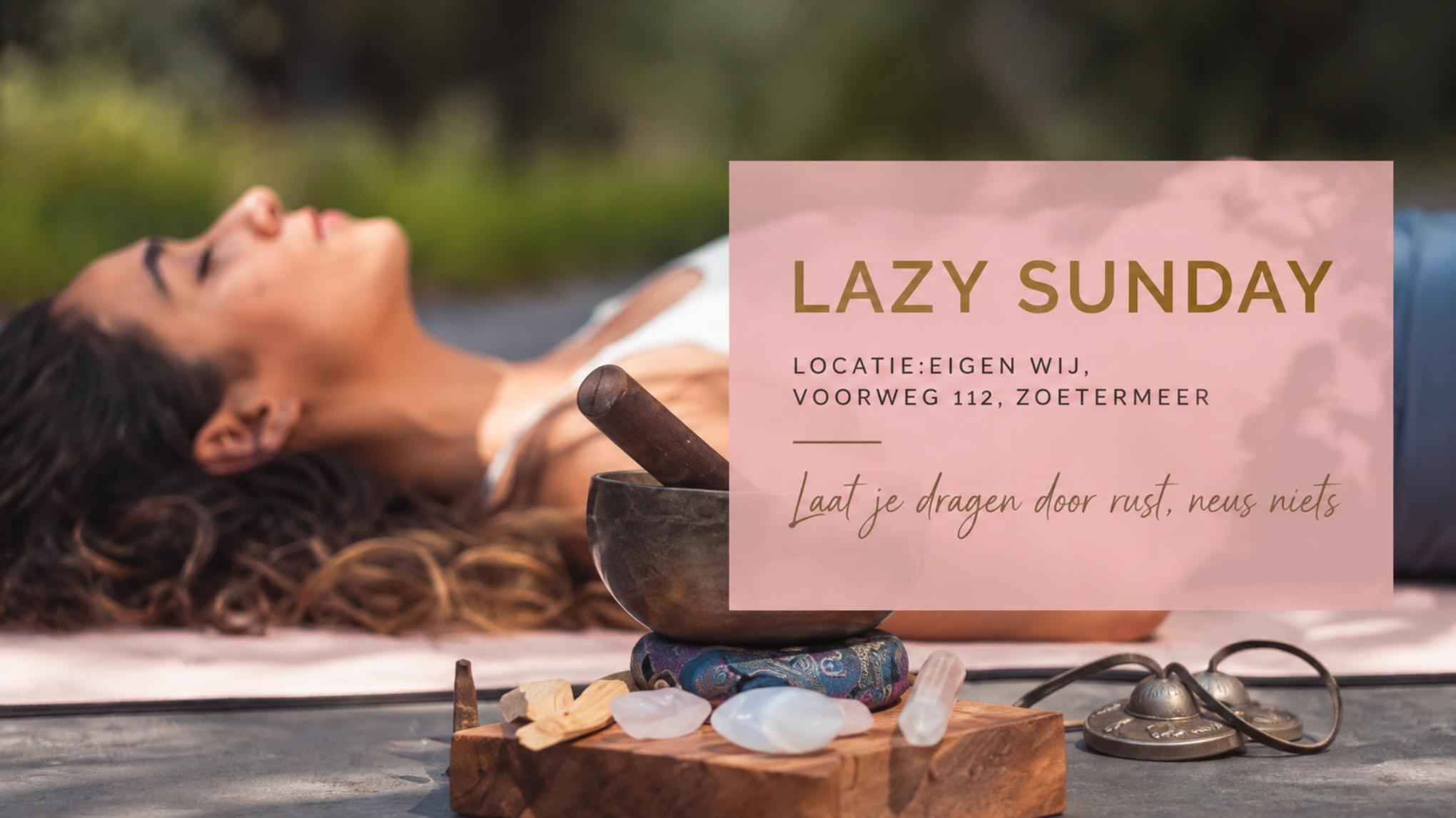 Lazy Sunday: laat je dragen door rust