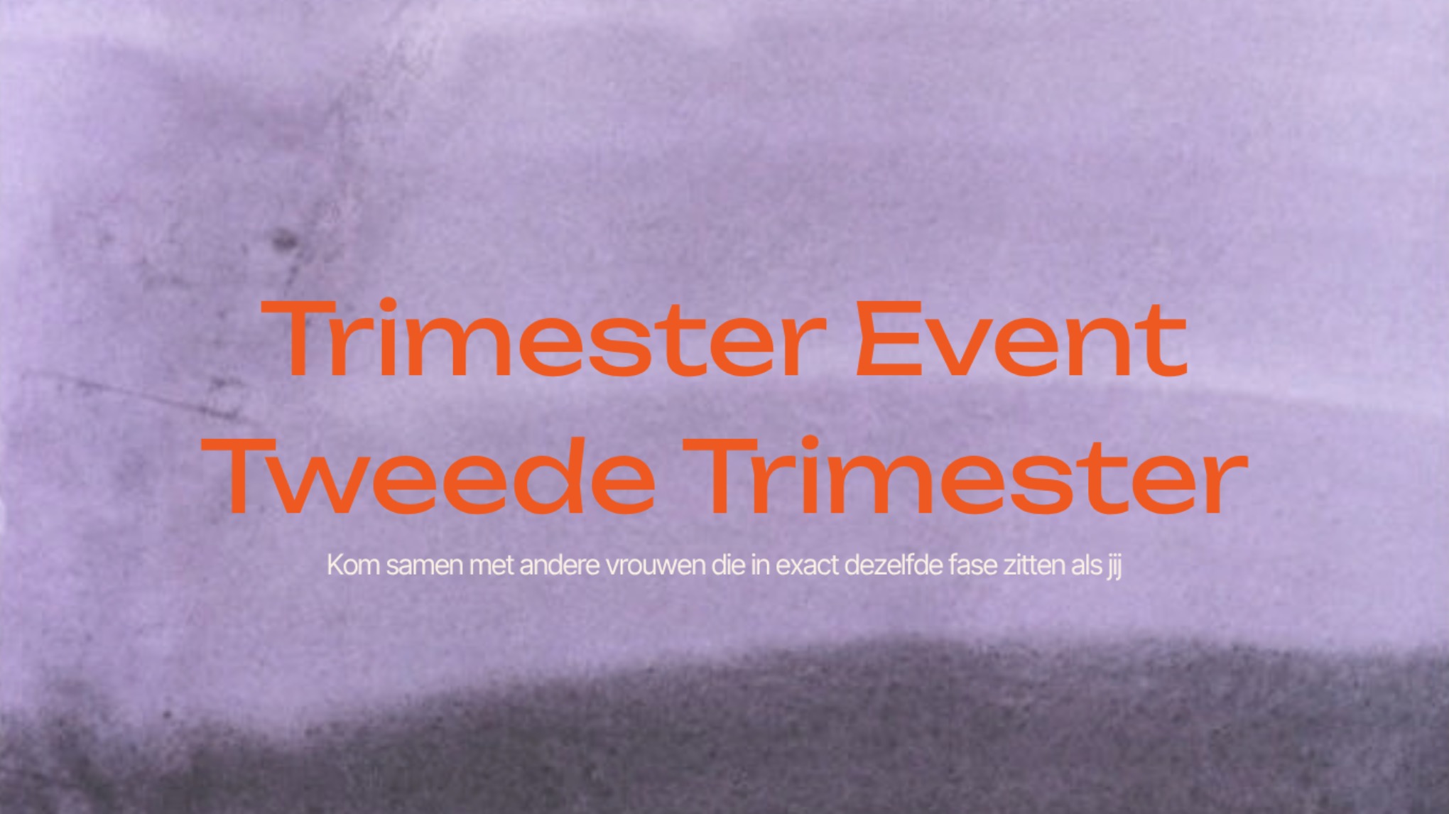 Trimester Event - Tweede Trimester