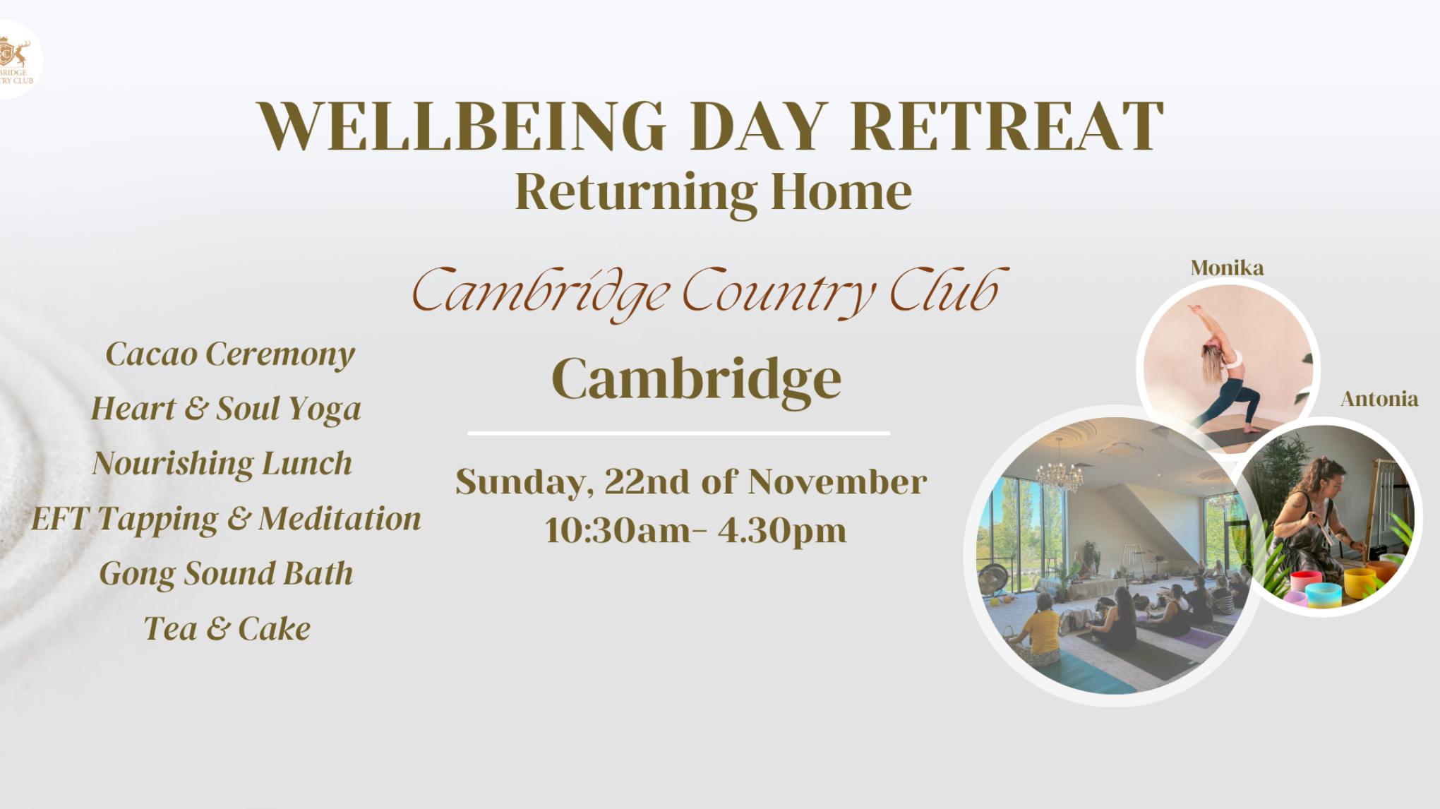 "Returning Home" Wellbeing Retreat