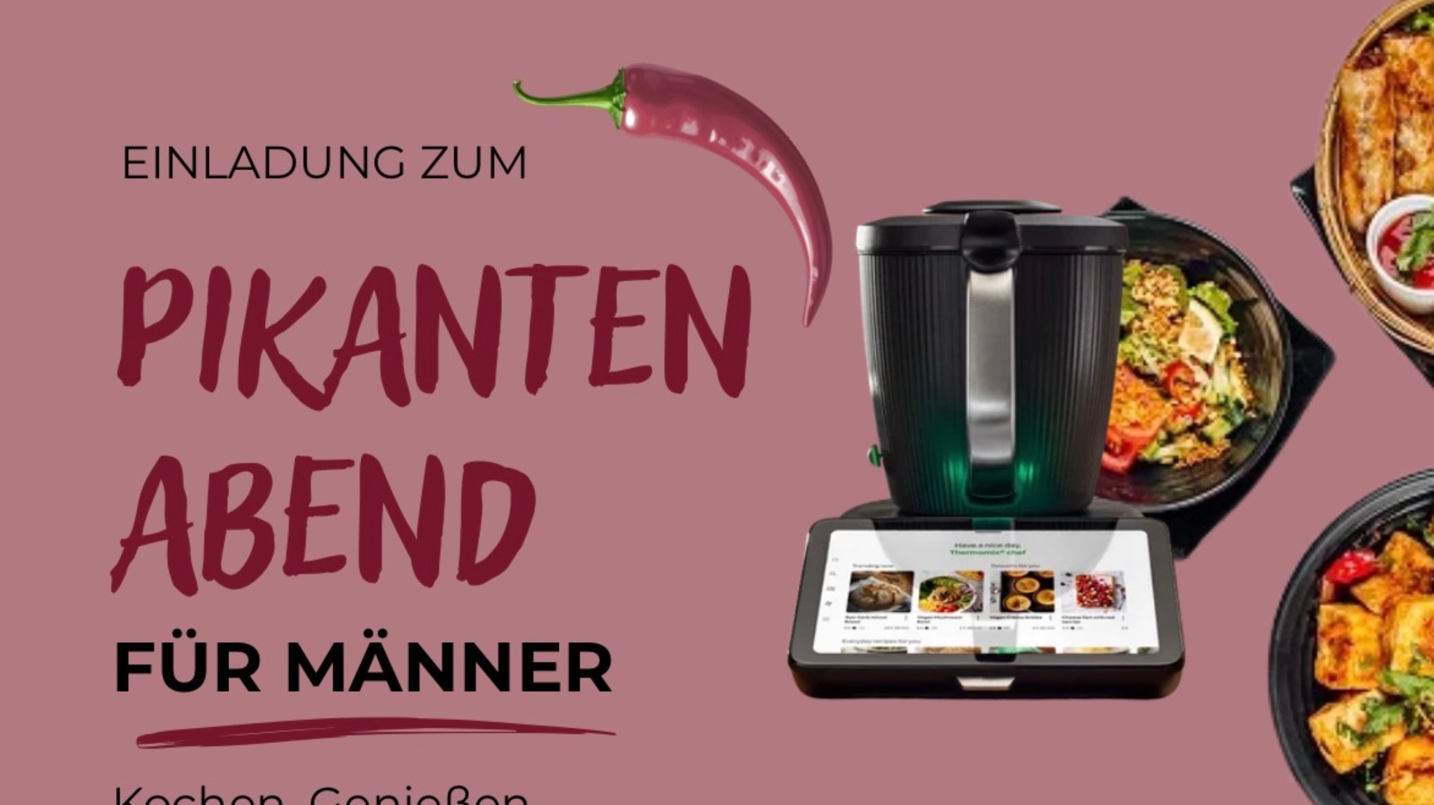 Pikanter Abend für Männer