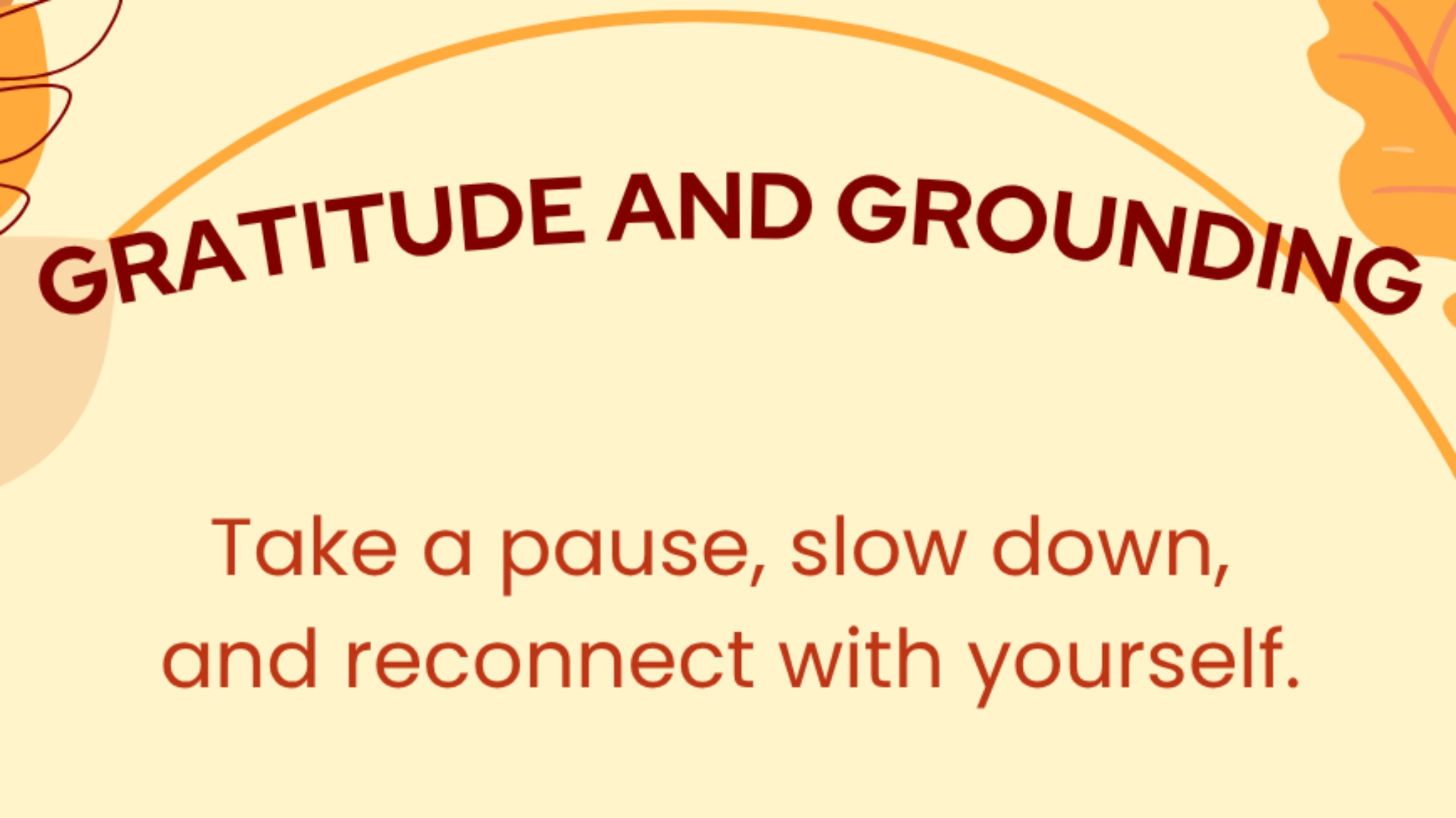 🍁 Nov. 6 — Gratitude & Grounding
