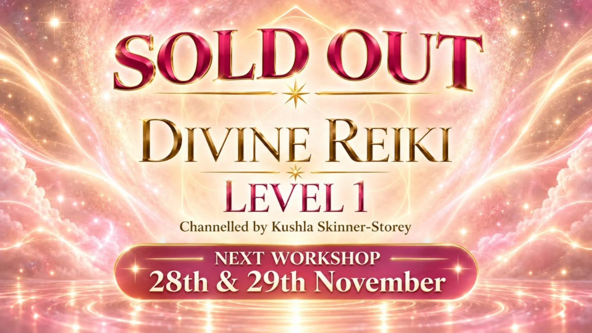 SOLD OUT - Divine Reiki Level 1, Mandurah