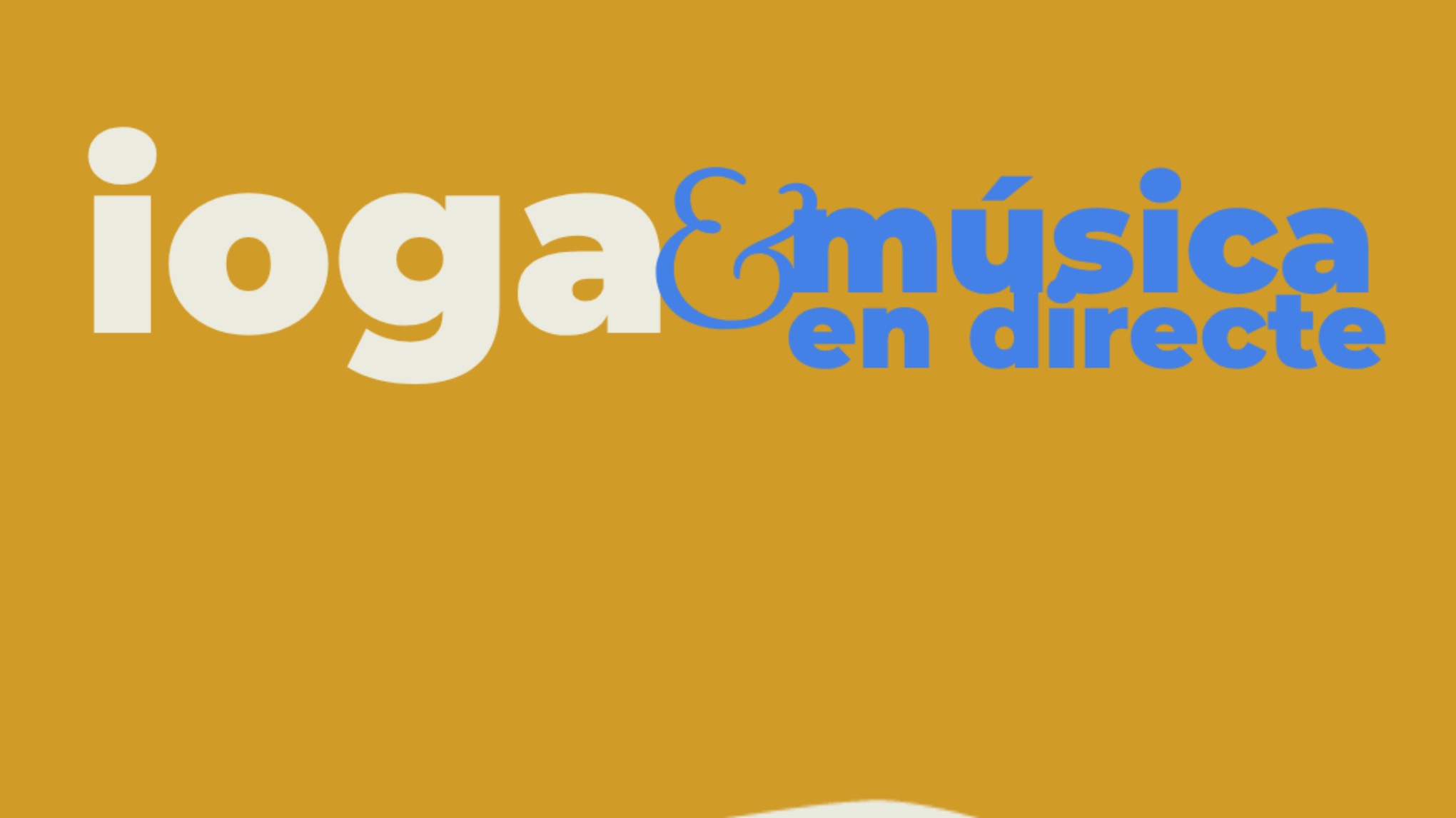 Ioga amb música en directe