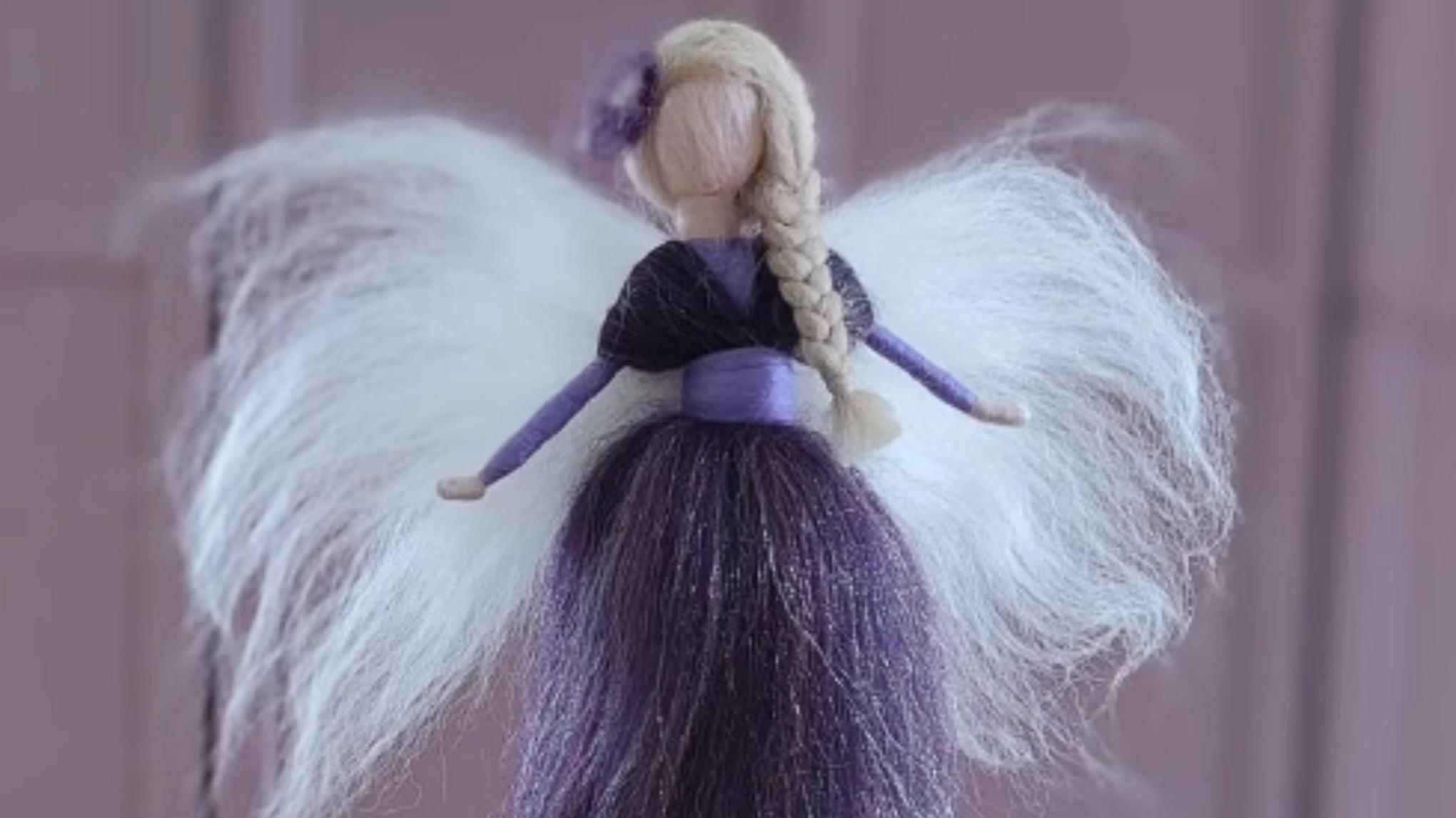 Kerst Wolkunst Workshop – Maak je eigen engeltje - Door Sandra van Oerkunst