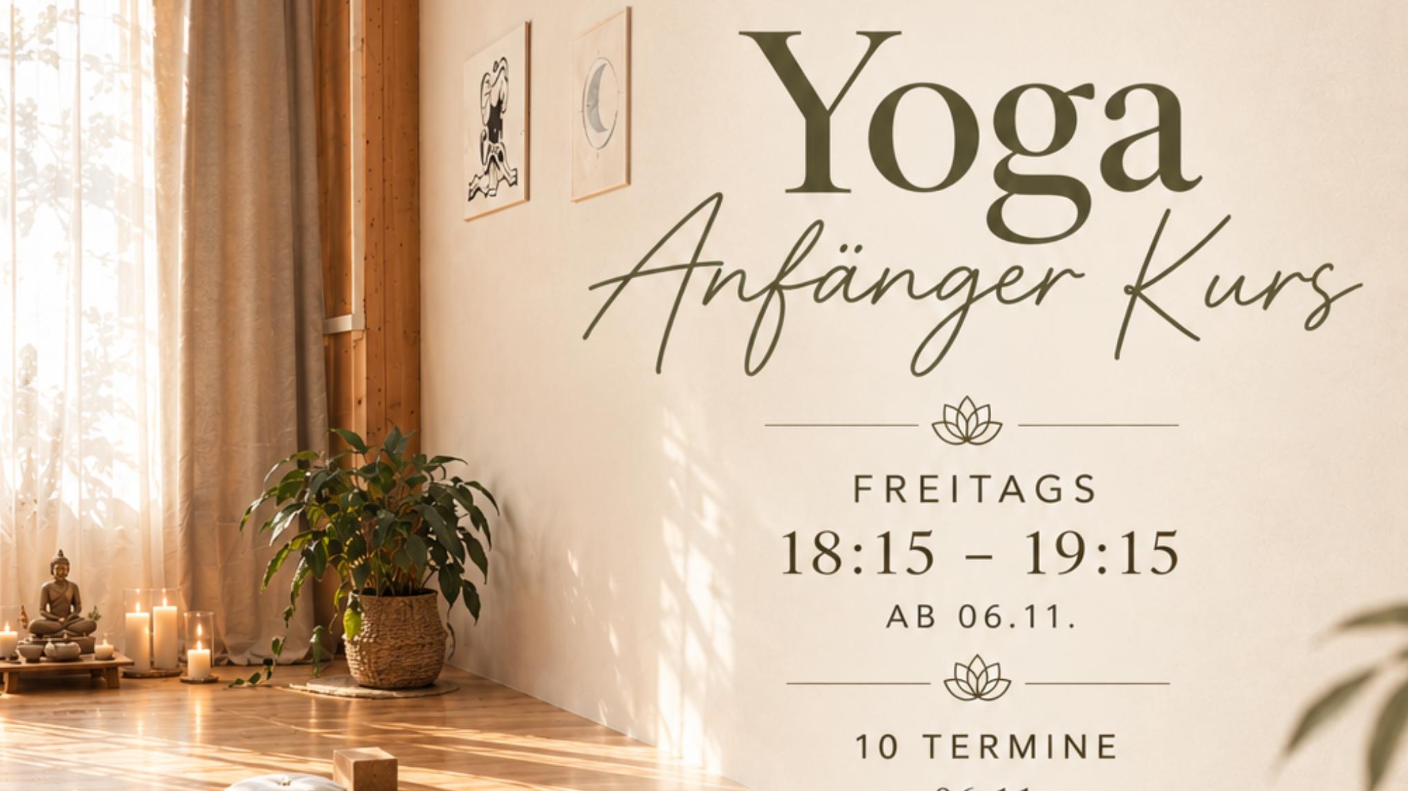 YOGA Anfänger Kurs 10×60min