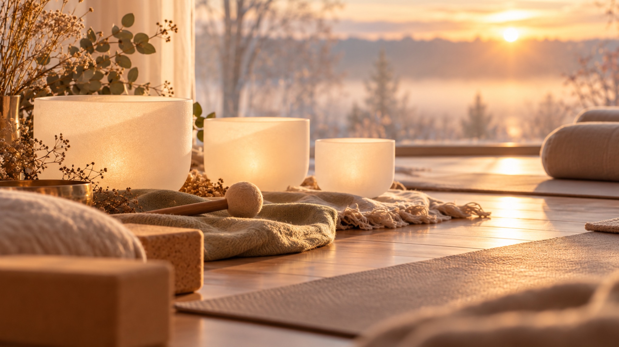Das Jahr ausatmen – Yoga, Yin & Klang zum Jahresausklang