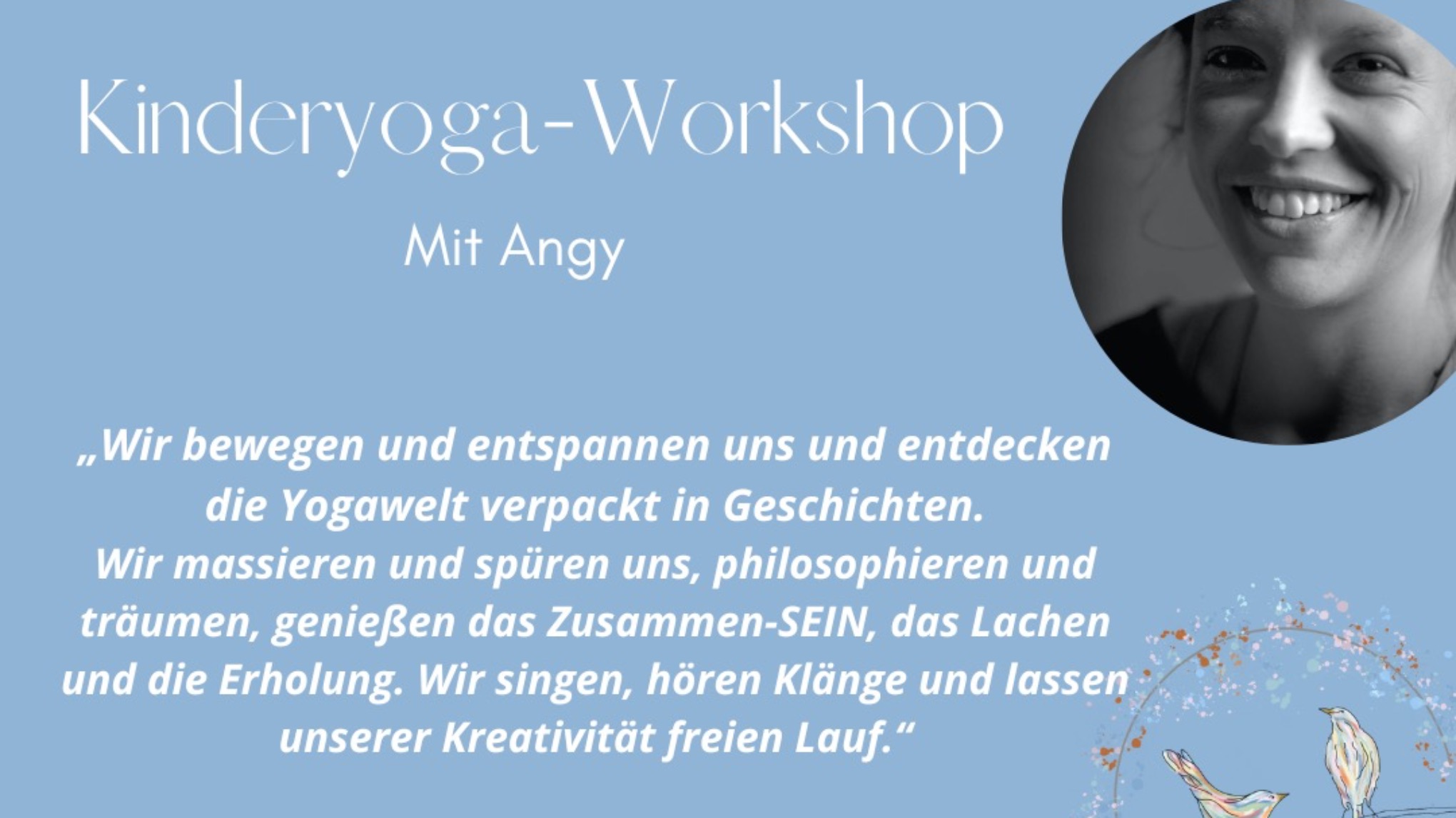 Kinderyoga Workshop mit Angy
