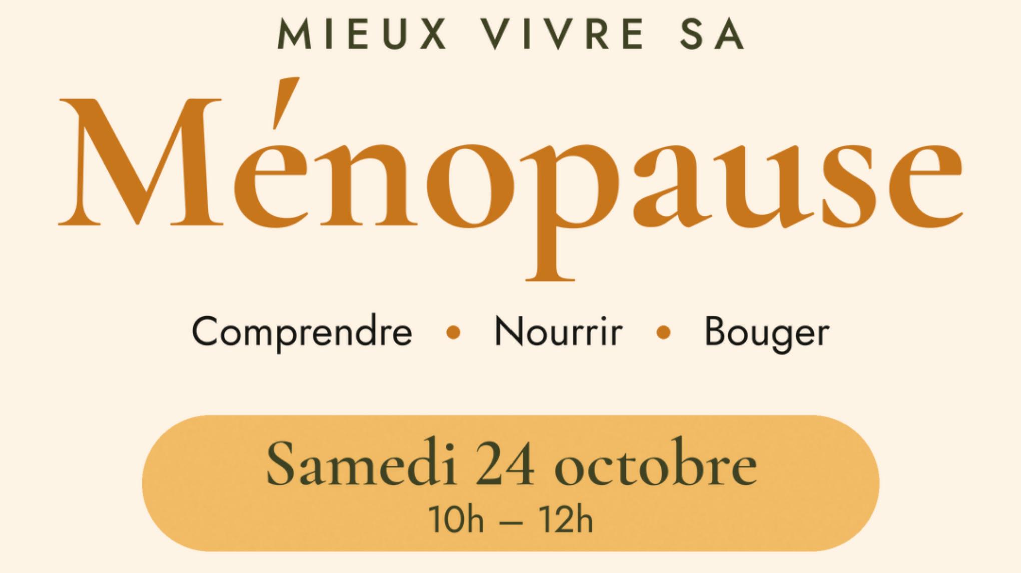ménopause physiologie et nutrition