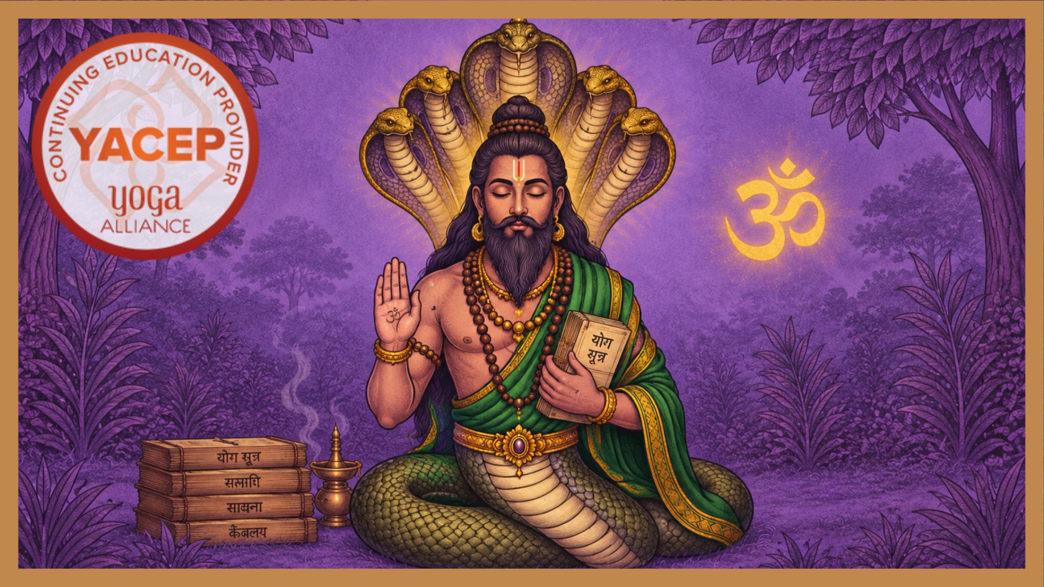🔱 Roots of yoga: 8h Immersion Day - 🐍 Patanjali & the Ancient Rishis