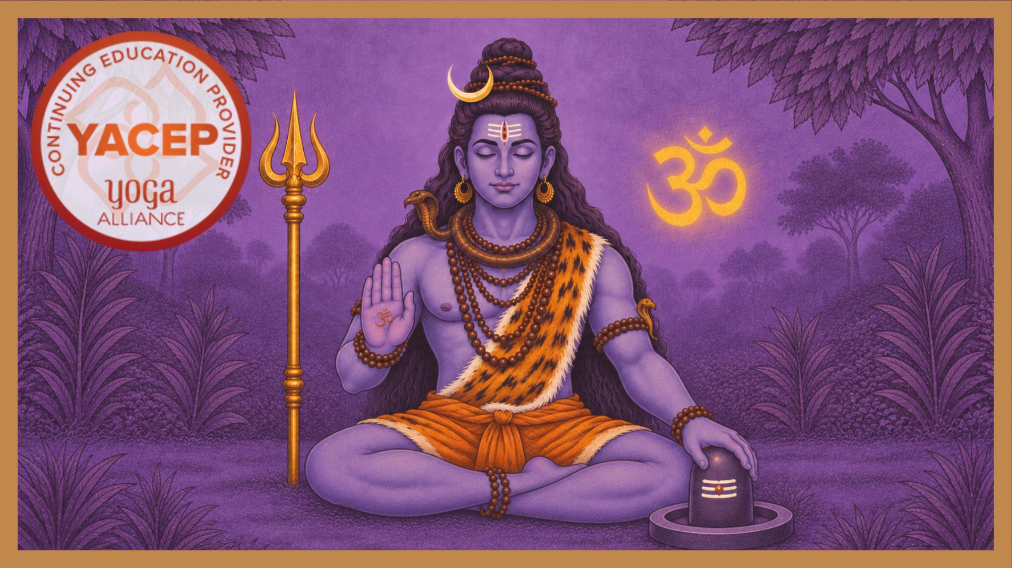 🔱 Roots of yoga: 8h Immersion Day (Certified by Yoga Alliance) Shiva 🕉️