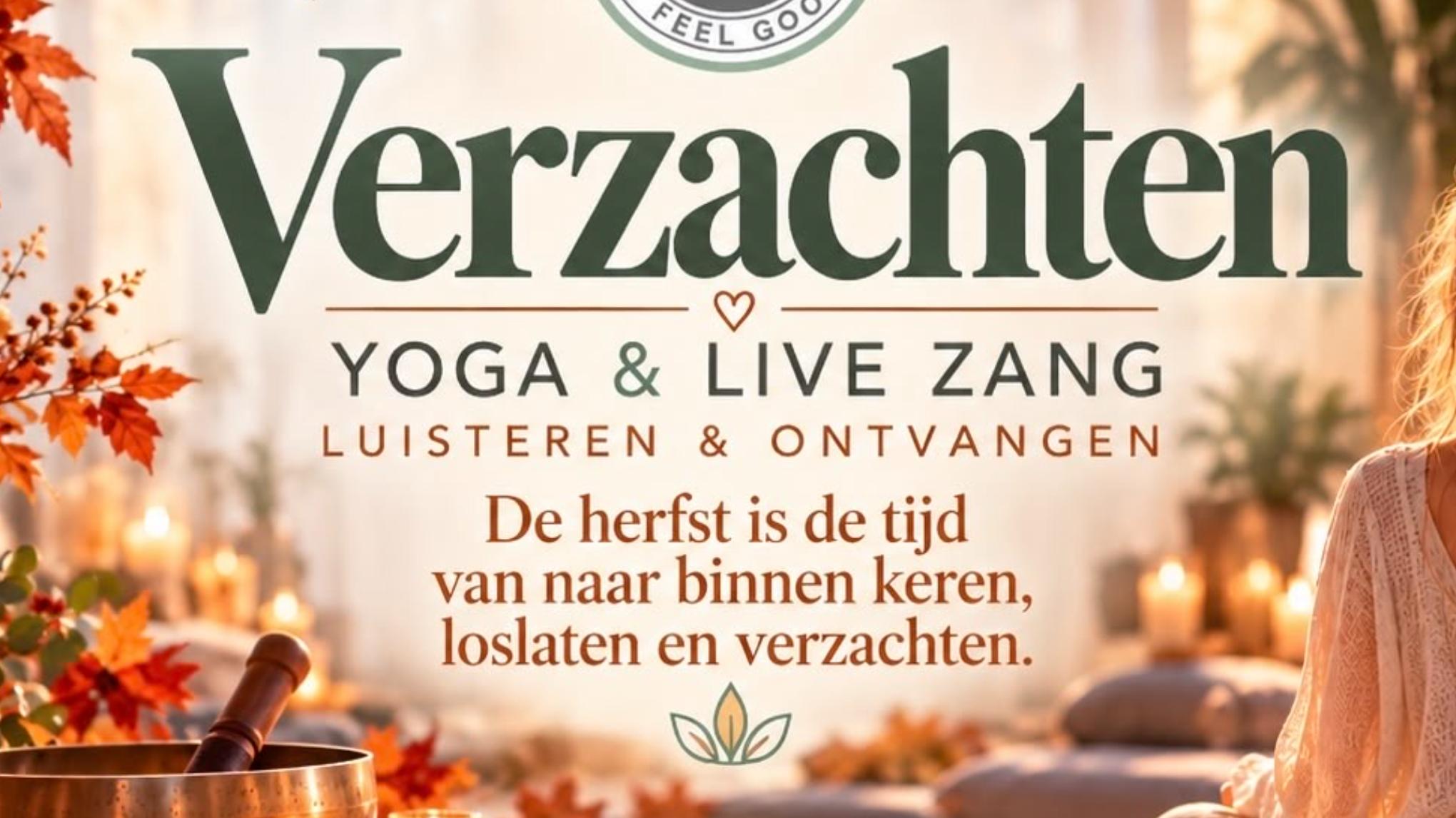 Live zang en zachte yin yoga (Luisteren en ontvangen).