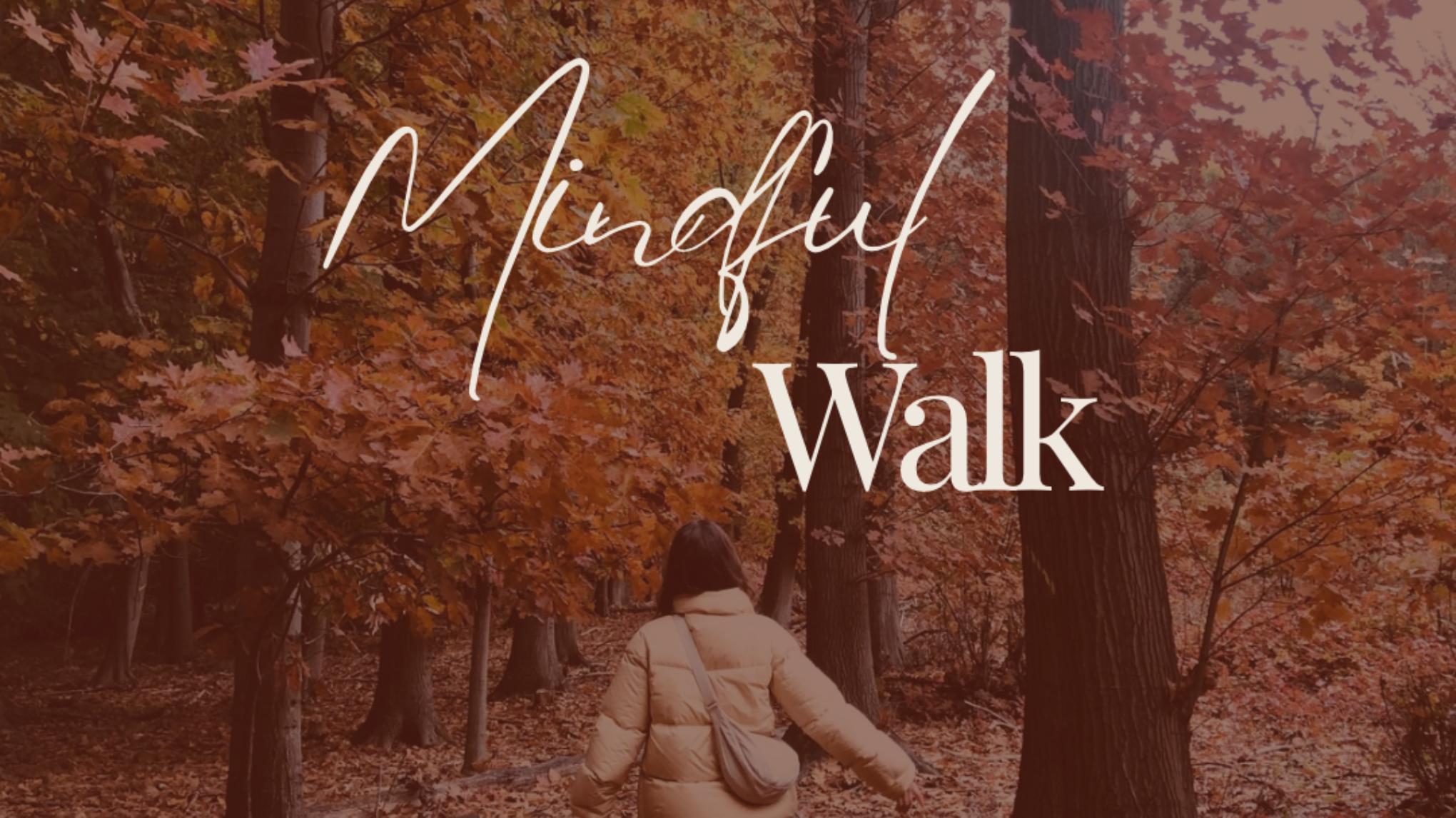 Mindful Autumn Walk 🍂