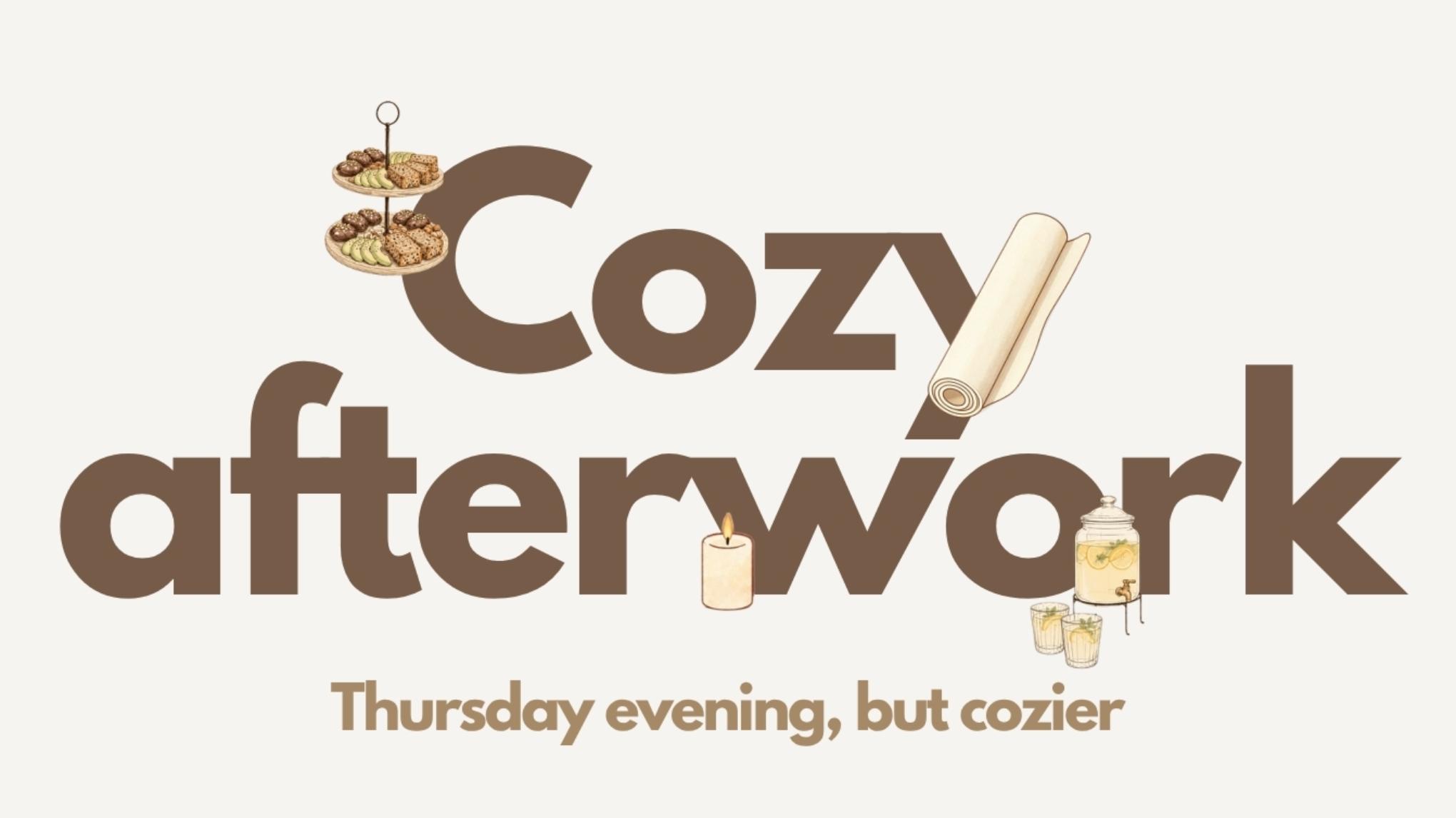 Cozy afterwork - yoga, sip & healthy bites (GF)