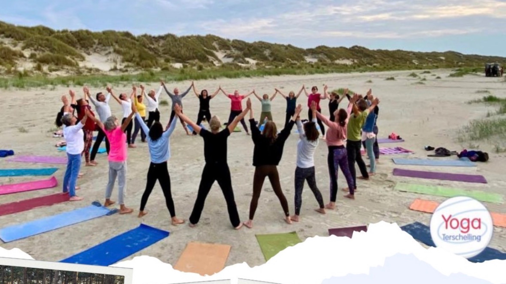 Yoga Zomer vakantie Terschelling met Peter en Saskia