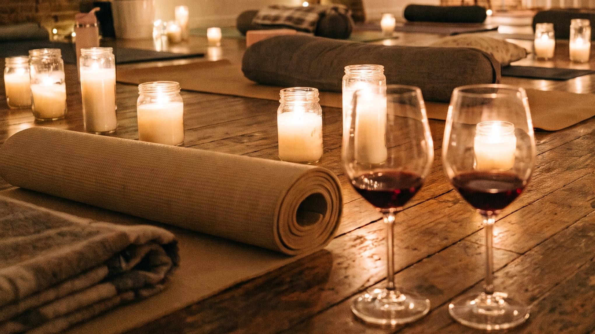 CANDLELIGHT YOGA & WEIN