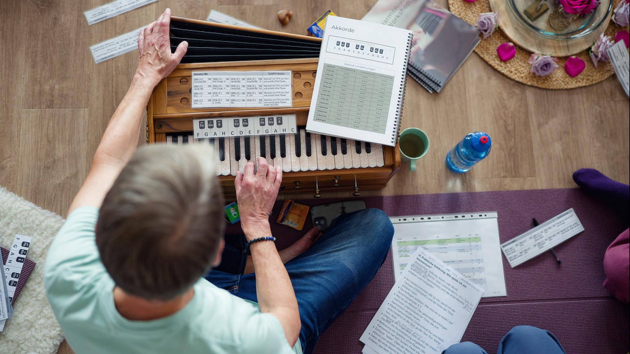 Harmonium für Anfänger