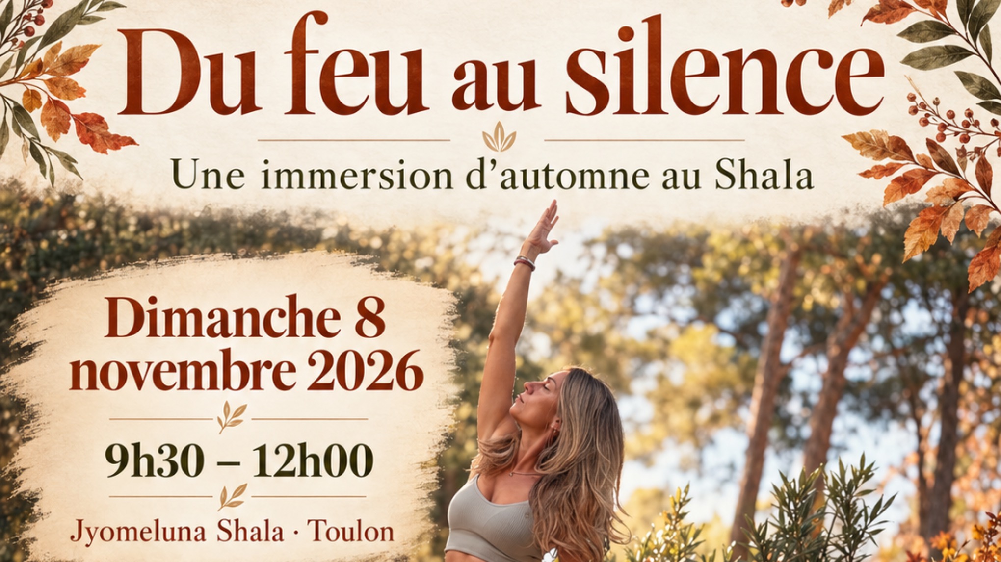 Atelier du feu au silence